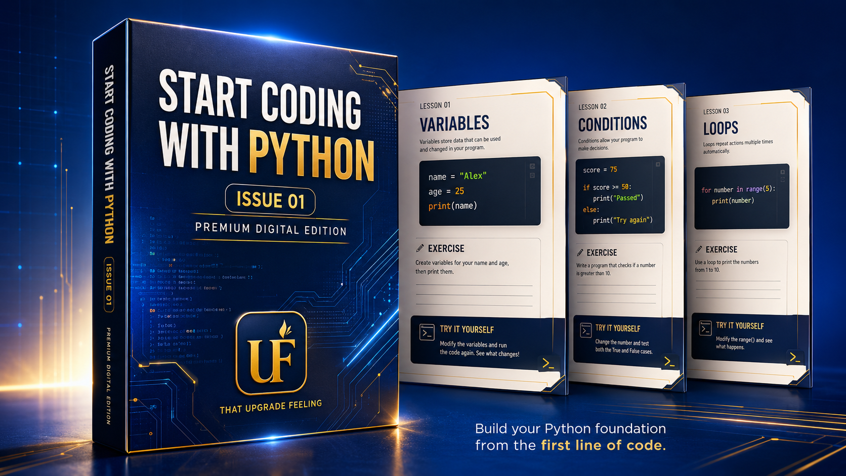Start Coding With Python premium showcase