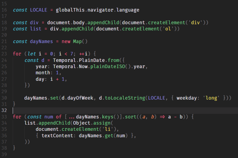 JavaScript source code displayed in a code editor